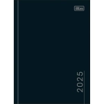 Agenda 2025 Pepper Costurada Preta M4 Tilibra 179701