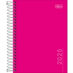 Agenda 2025 Pepper Rosa Espiral M4 Tilibra 291099