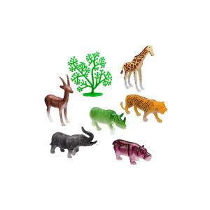 Animais Plásticos Kit Animais da Selva c/11 Peças Sortido 791814