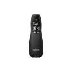 Apresentador Laser Wireless sem Fio Logitech R400 Preto 
