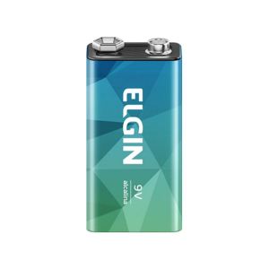 Bateria 9V Alcalina Elgin 82158 Unid