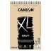 Bloco Espiral XL Kraft A5 90g c/40 Fls Canson 60082832