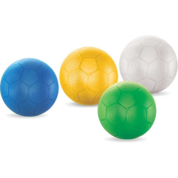 Bola de Futebol Vinil Bico de Jaca Kit com 20 bolas Cor Amarelo