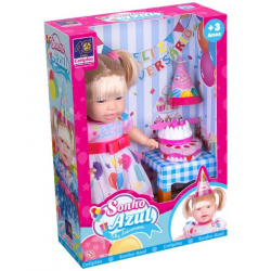 Boneca Baby Ninos Reborn Sons de Bebe Cotiplás 2219 na Papelaria