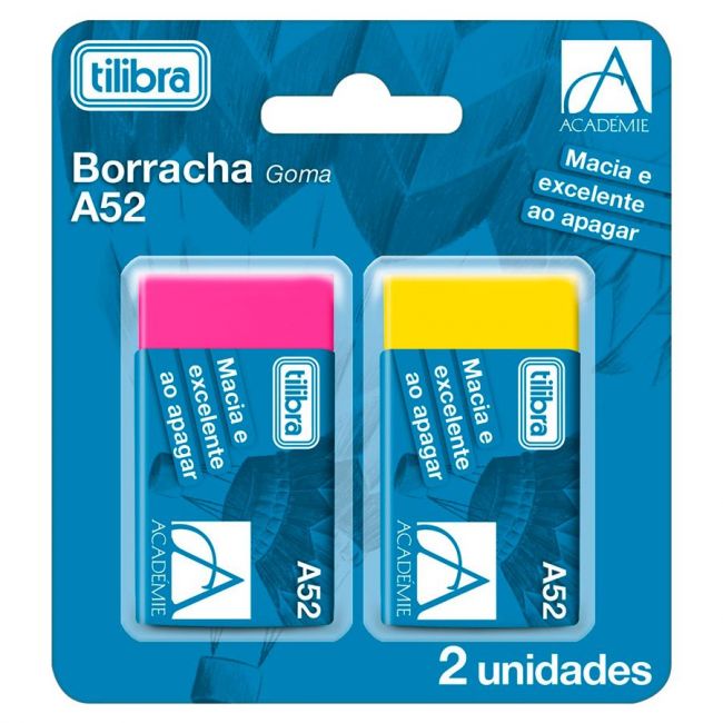 Borracha B1-2 Pequena Neon Sortido Tilibra 228435
