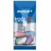 Borracha Ponteira Lápis Mercur c/6 Unid Pack - Branca e Color 