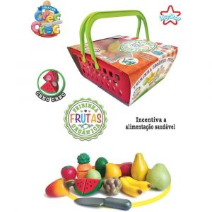 Frutas e Legumes - Desenhos para Colorir - Brinquedos de Papel