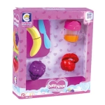 Brinquedo Faz de Conta Crec Crec Kit Frutinhas 6 Peças Cotiplás 2539