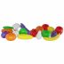 Brinquedo Faz de Conta Frutinhas e Verdurinhas Plástico GGB Plast 400