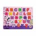 Brinquedo Didático Encaixe Letras Maiúsculas Minnie Mdf Toy Mix 330.1.947