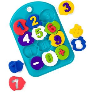 Brinquedo Didático Encaixe Puzzle Mania Números Ta Te Ti 0219