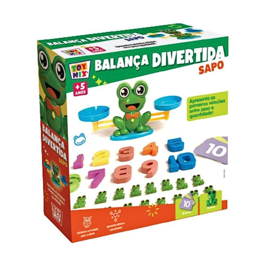 Brinquedo Educativo Balança Divertida Sapo 336.51.128