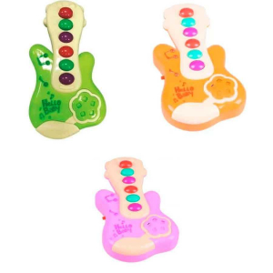 Brinquedo Educativo Guitarra Infantil Sonoro Toy Mix