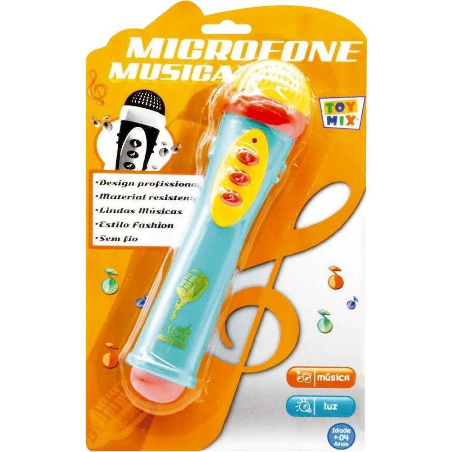 Brinquedo Educativo Microfone Musical Toy Mix Sortido 333.25.99