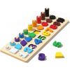 Brinquedo Educativo Tabuleiro Montessori 3 em 1 Mdf Toy Mix 336.39.99