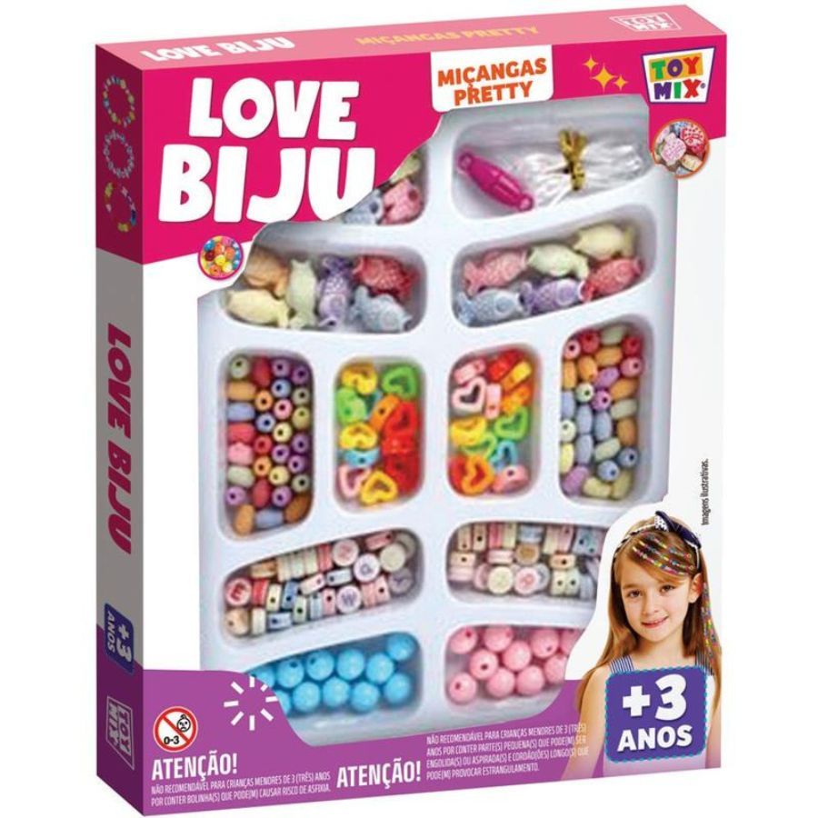 Brinquedo Love Biju Miçangas Pretty Toy Mix 333.39.99