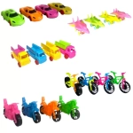 Brinquedo Mini Veiculos de Plastico Ponto das Festas pct c/10 Unid