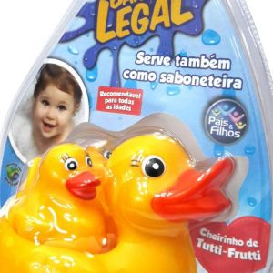 Brinquedo para Banho Pata Mãe Pais e Filhos 
