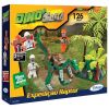 Brinquedo Para Montar Dino Expedição Raptor 126 Peças Xalingo 0652.1