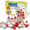 Brinquedo para Montar Mega Construções 150 Peças Pais e Filhos 7359