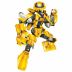 Brinquedo para Montar Robo Guerreiro Yellow Armor 57 Peças Xalingo 06998