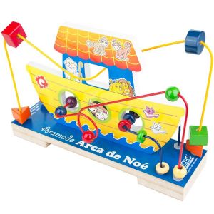 Brinquedo Pedagógico Aramado Arca de Noe Carlu 1960