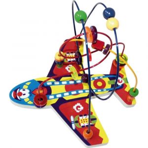 Brinquedo Pedagógico Aramado Avião Carlu 3115