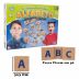 Brinquedo Pedagogico Brincando de Aprender Alfabeto Pais e Filhos