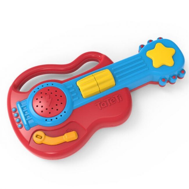 Brinquedo Sonoro Guitarra Rock Star com Luz e Som Ta Te Ti 0234