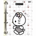 Caderno Argolado Colegial Cartonado160 Fls Hello Kitty 77088