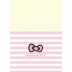Caderno Argolado Colegial Cartonado160 Fls Hello Kitty 77088