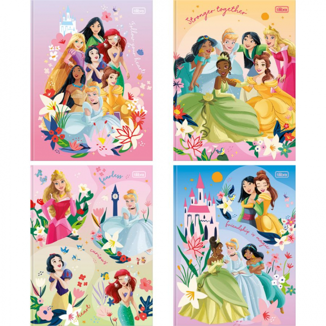 Álbum para Colorir Maleta Princesas 8 Folhas - Princesas - Escolar