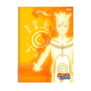 Caderno Brochura 1/4 (pequeno) Capa Dura 80 Fls Naruto São Domingos