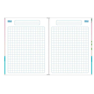 Caderno Quadriculado Brochura 1/4 (pequeno) 1x1cm Capa Flex. 40 Fls Sapeca Tilibra 110647