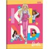 Caderno Brochura Univ. Capa Dura 80 Fls Barbie Foroni