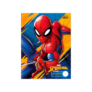 Caderno Caligrafia Brochura Univ. 40 Fls Capa Dura Spider-Man Tilibra 
