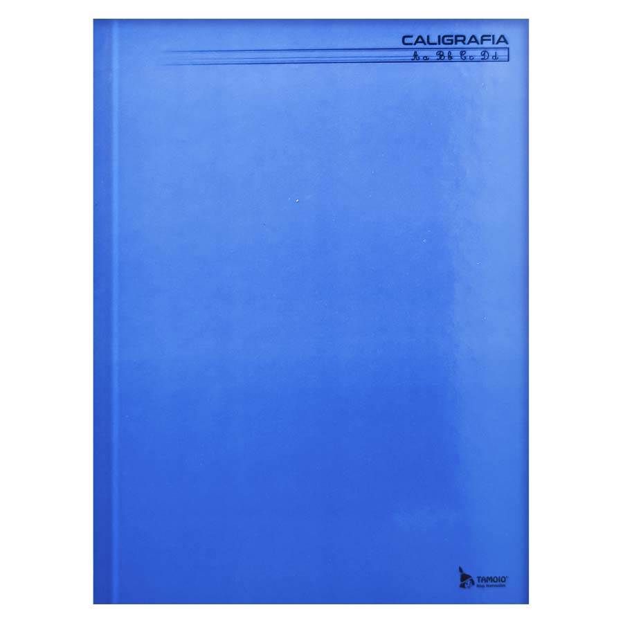 Caderno Caligrafia Brochura Univ. 96 Fls Capa Dura Azul Tamoio 02219
