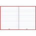 Caderno Caligrafia Brochura Univ. 96 Fls Capa Dura D+ Vermelho Tilibra 351628