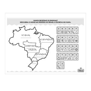 Caderno de Atividades Geografia Brasil Académie 20 Fls Tilibra 327701
