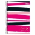 Caderno Espiral 1/4 (pequeno) Capa Dura 80 Fls Love Pink Tilibra 241911