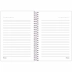 Caderno Espiral 1/4 (pequeno) Capa Dura 80 Fls Stitch Foroni 33.6517-3