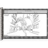 Caderno Espiral Cartografia e Desenho Capa Dura 80 Fls Batman Foroni 3386871