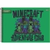 Caderno Espiral Cartografia e Desenho Capa Dura 80 Fls Minecraft Foroni 
