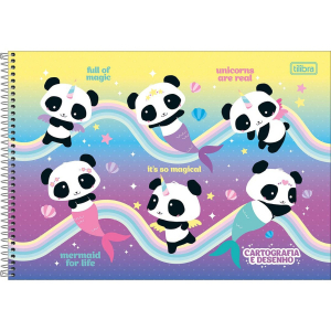 Caderno de Desenho - Panda