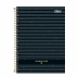 Caderno Espiral Colegial Capa Dura 10 Matérias 160 Fls West Village Tilibra