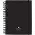 Caderno Desmontável Colegial 10 Matérias 80 Fls Smart All Black c/ Elastico Dac 4141