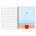 Caderno Espiral Univ. Capa Dura 10 Matérias 160 Fls Snoopy Tilibra