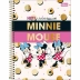 Caderno Espiral Univ. Capa Dura 12 Matérias 192 Fls Minnie Tilibra