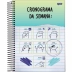 Caderno Espiral Univ. Capa Dura 15 Matérias 240 Fls Flork Jandaia 