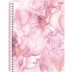 Caderno Espiral Univ. Capa Dura 1 Matéria 80 Fls Rosa Rose São Domingos